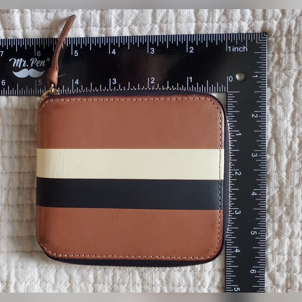 Clare V Half Zip Wallet
